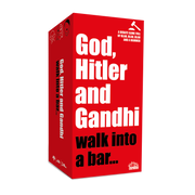 God, Hitler and Gandhi walk into a bar ...
