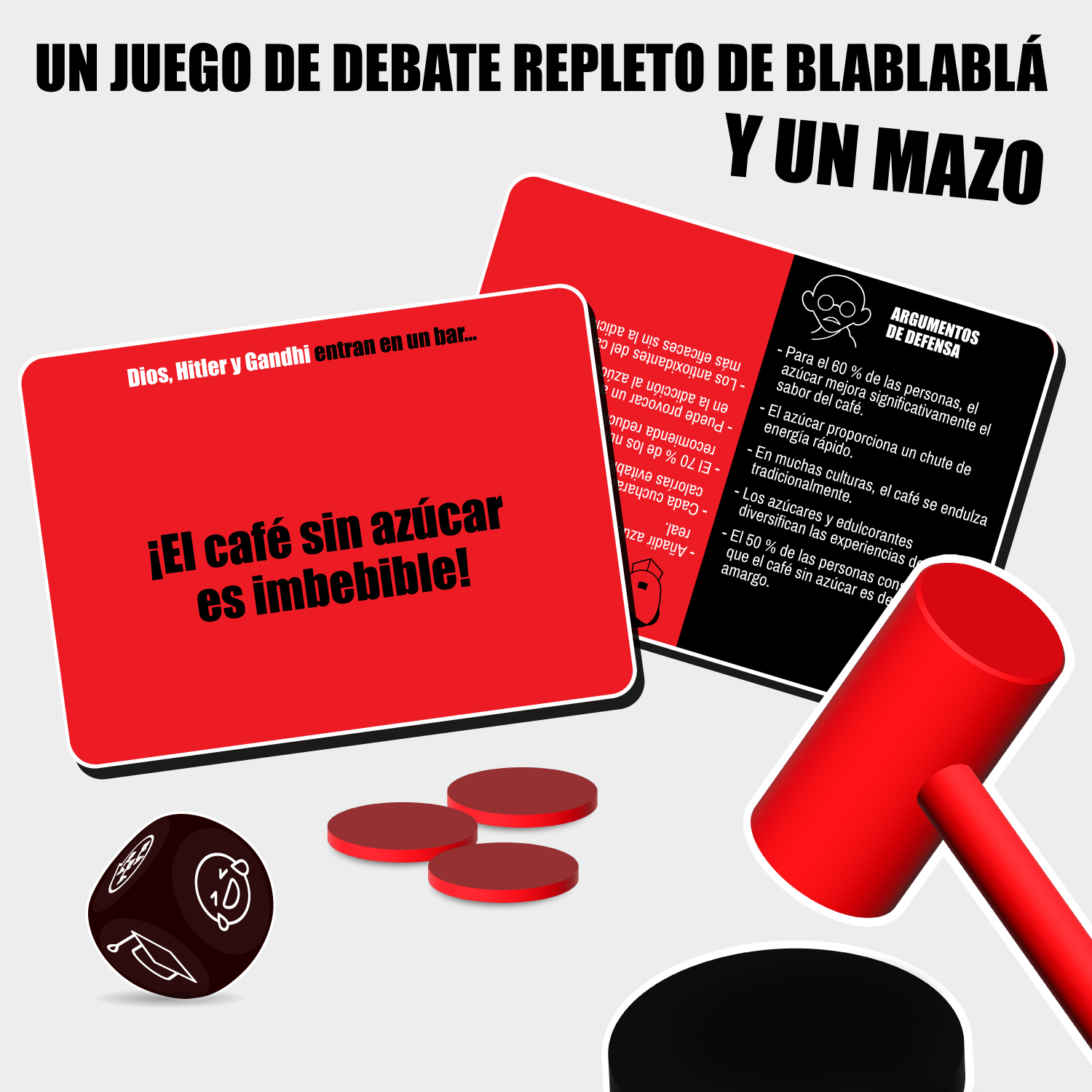 Diós, Hitler y Gandhi entran en un bar... - Creative Live Games