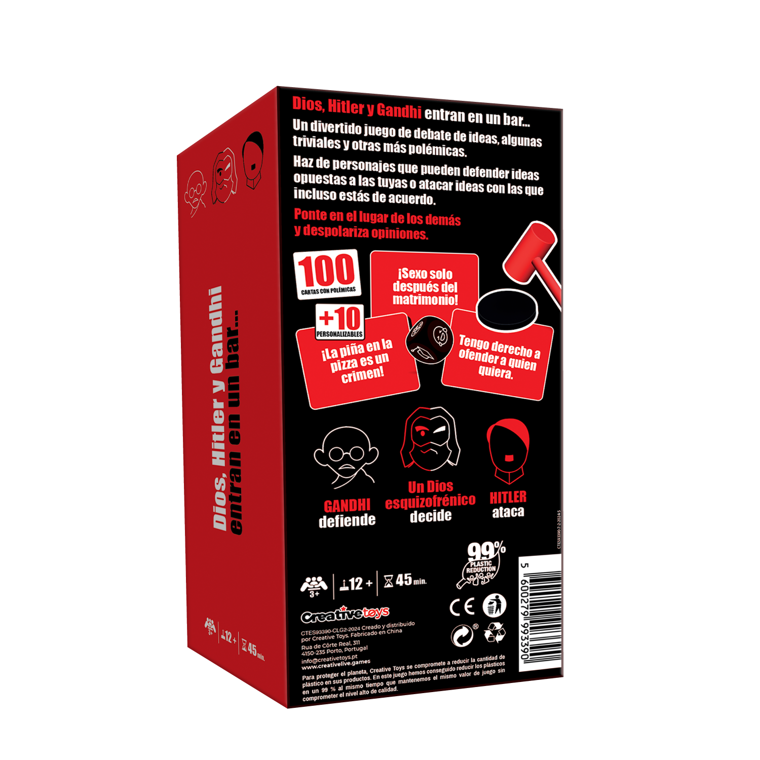 Diós, Hitler y Gandhi entran en un bar... - Creative Live Games