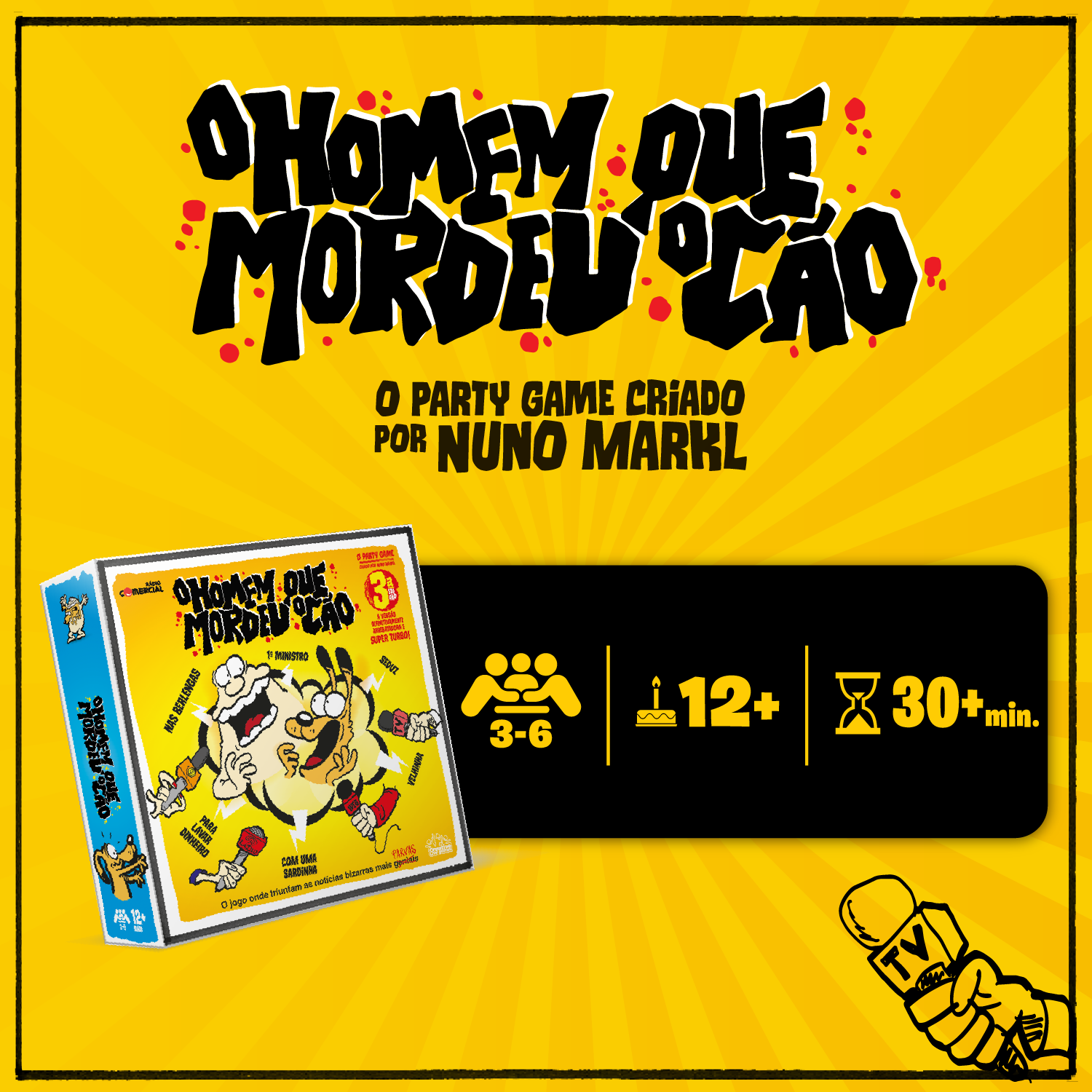 The Man Who Bit the Dog - The Party Game 3rd Edition