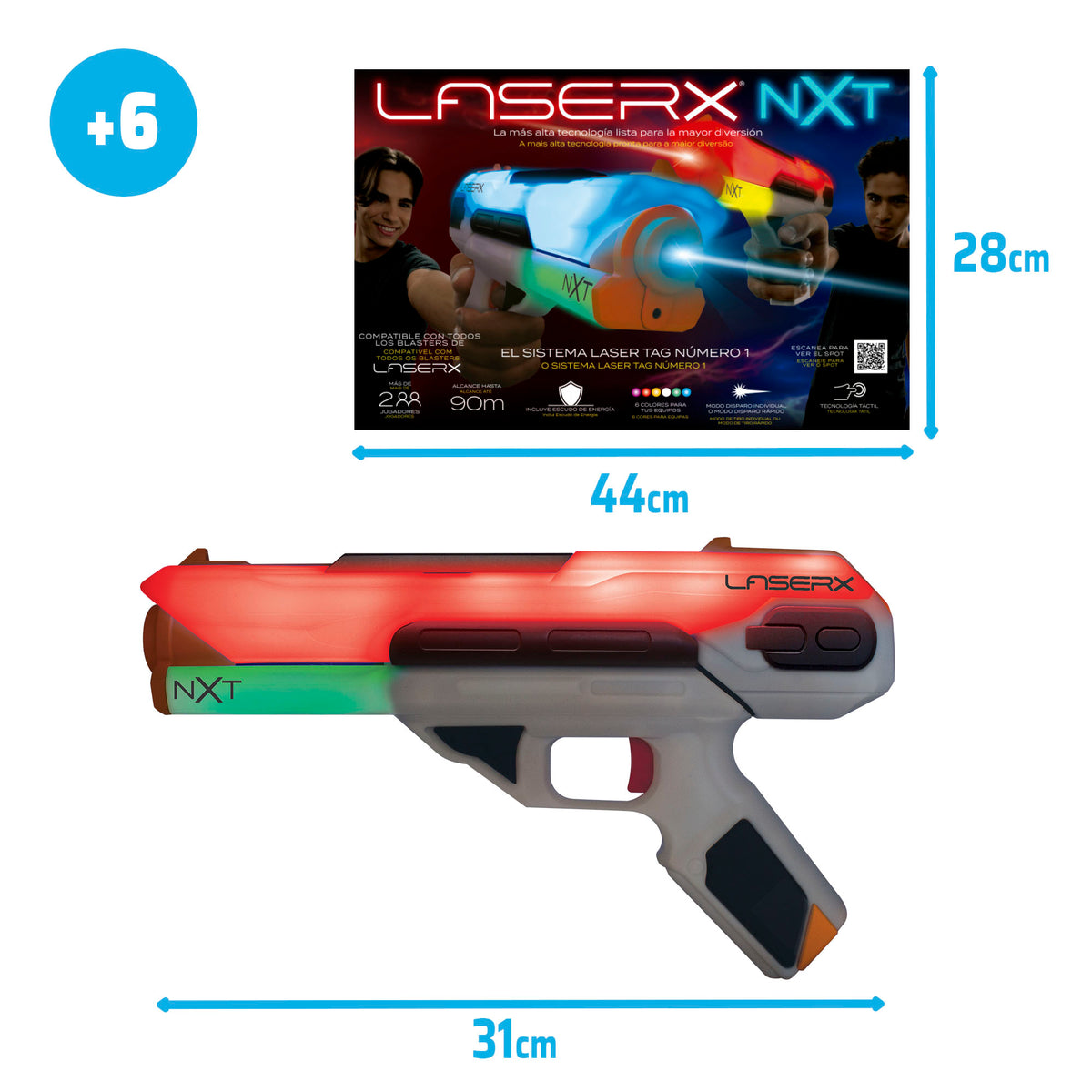 Laser X Next Level Pack Duo - Nova Edição