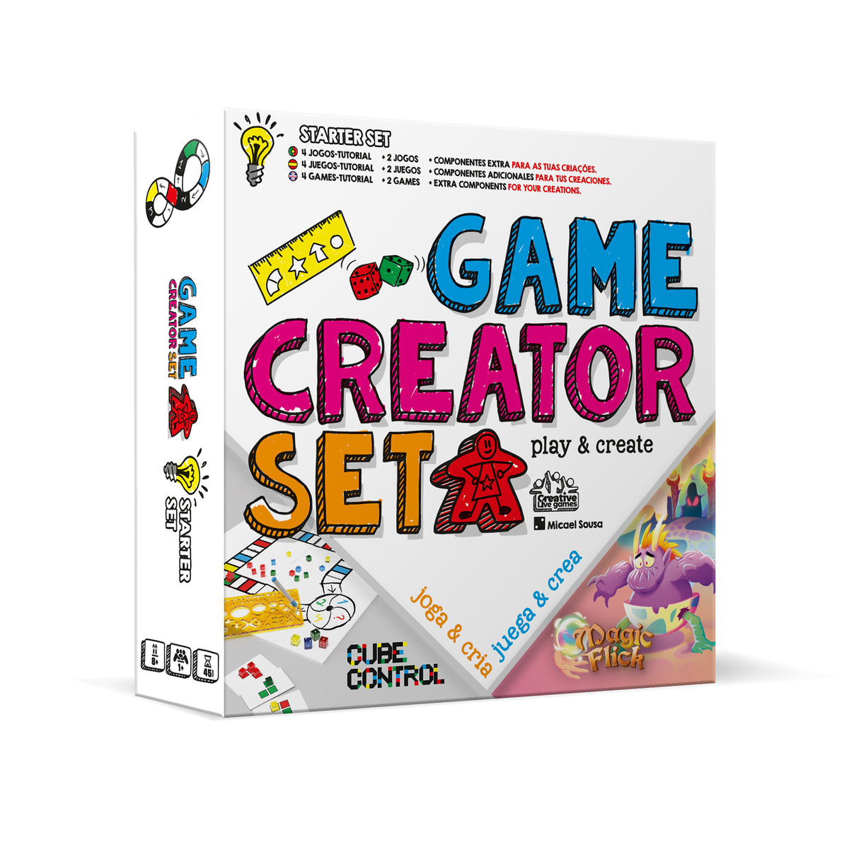 Gamer Creater Game Creator Set - Creative Live Games – Creative Toys Portugal