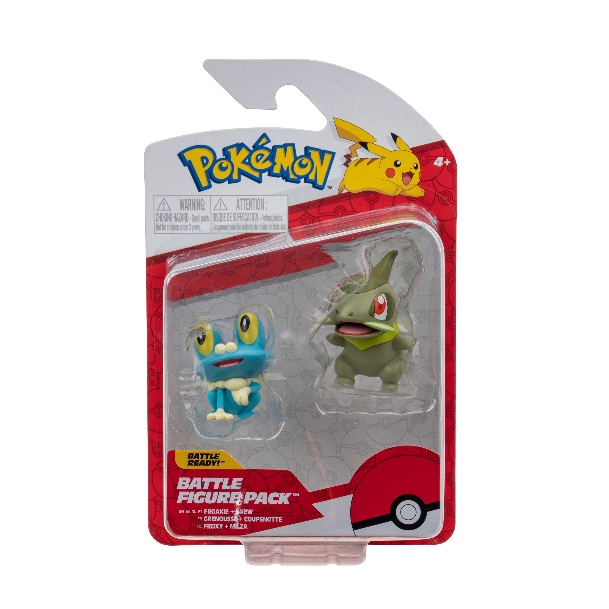 Pokémon Battle Ready Figure Pack 2 - Flroakie x Axew