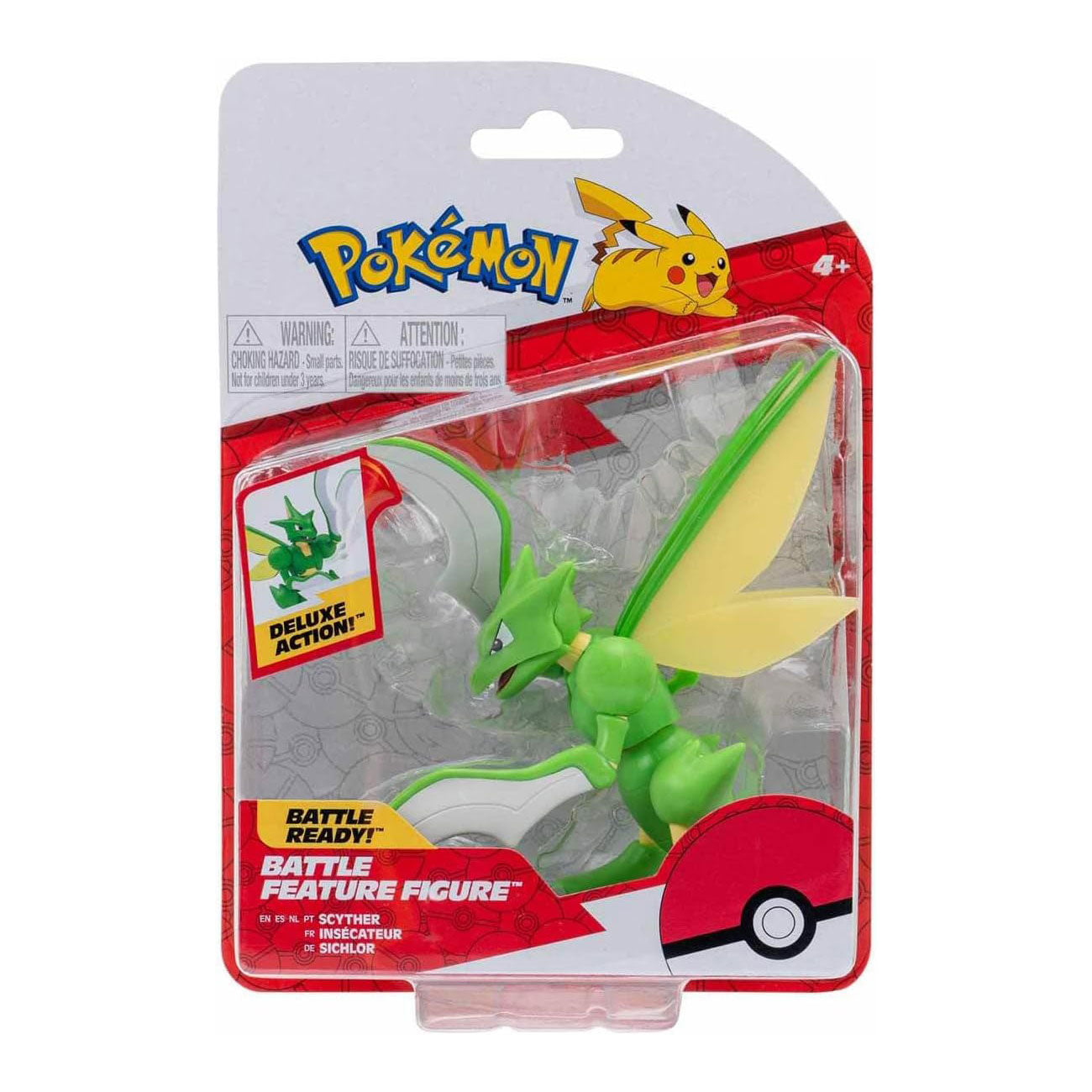 Pokémon Figura de Batalha - Scyther