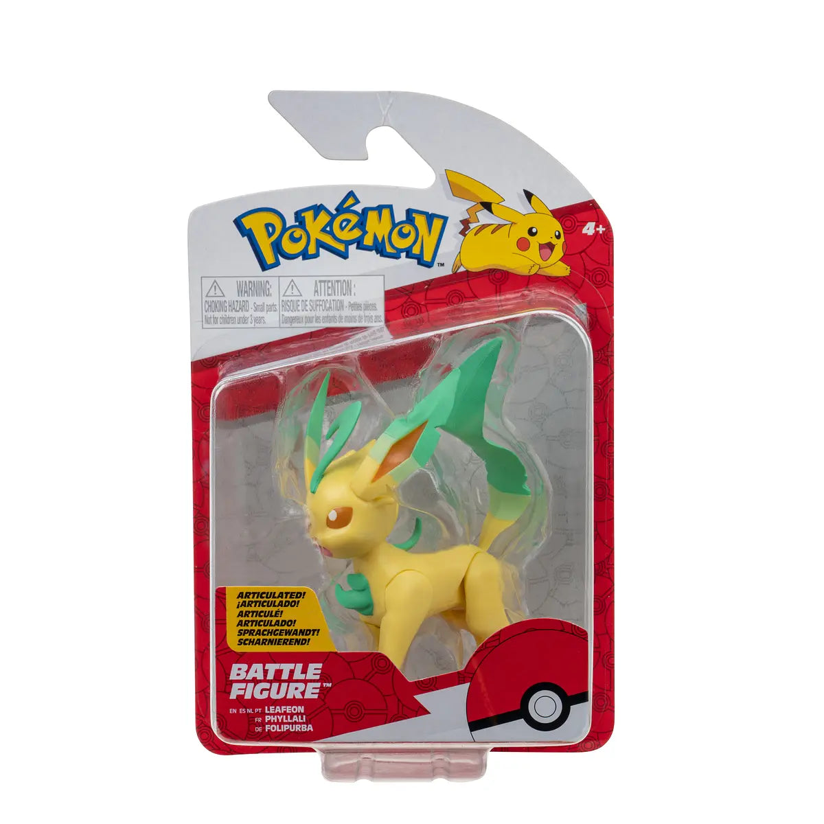 Pokémon Figura de Batalha - Leafeon