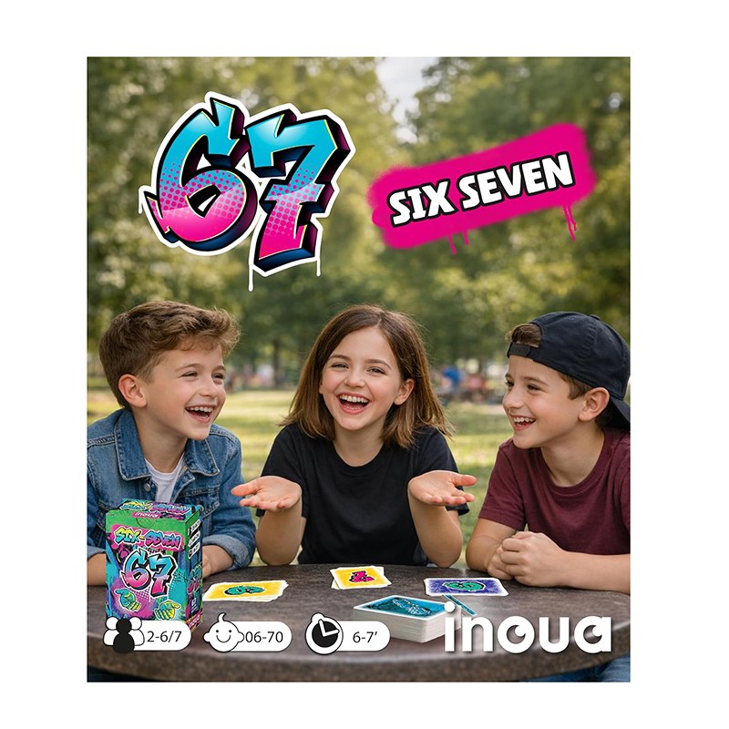 Jogo de Cartas Six-Seven - 67