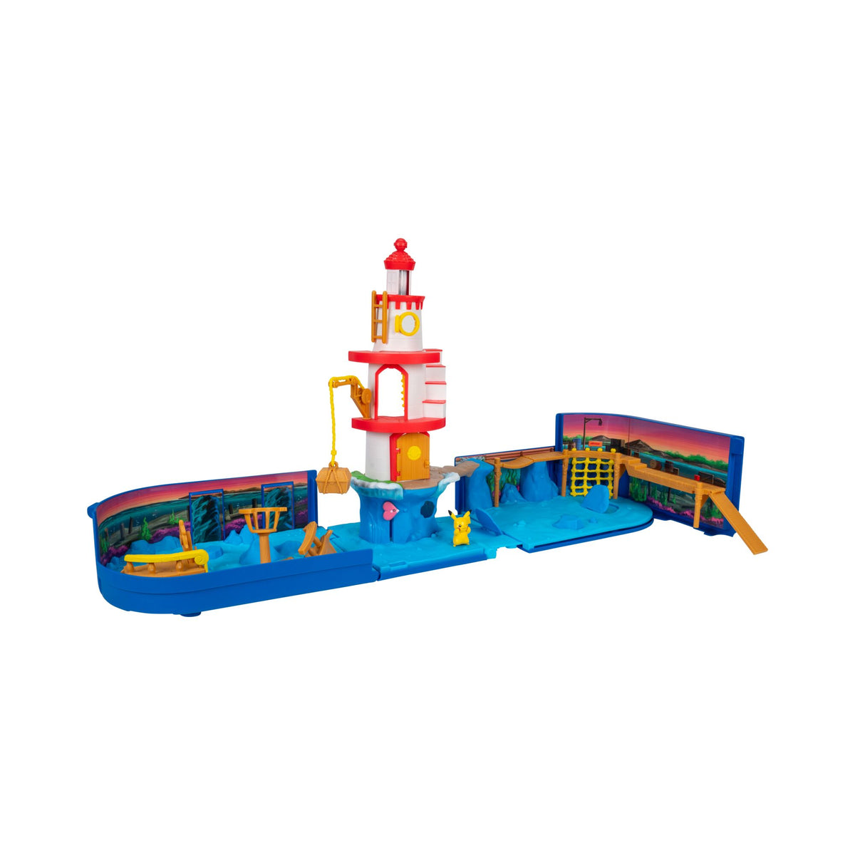 Pokémon Playset Mundo Transformável Farol Horizons