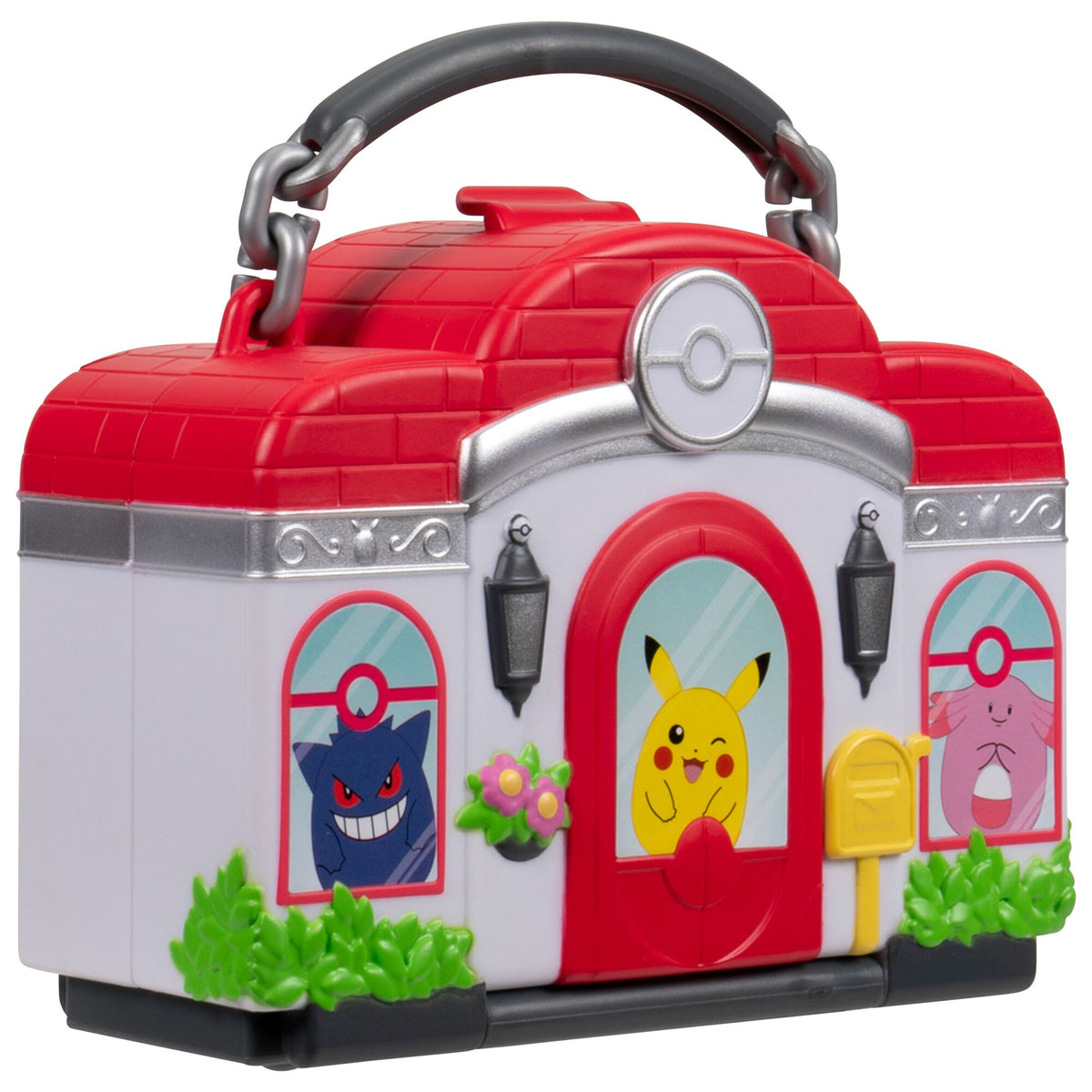 Pokémon Squish-A-Longs – Centro Pokémon com 4 Figuras
