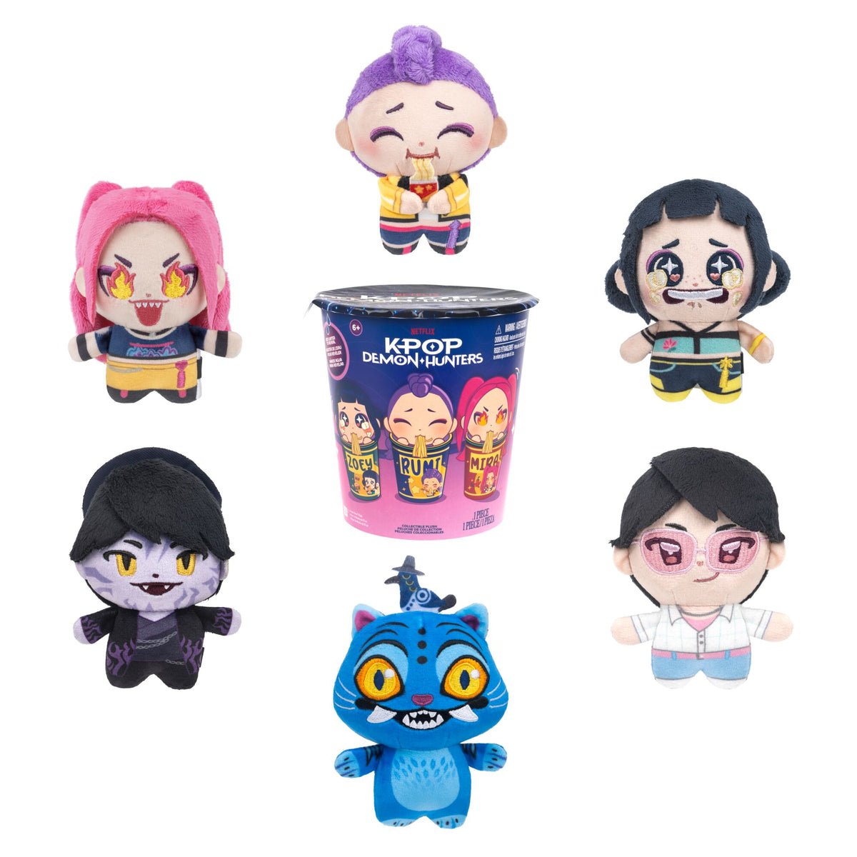 K-POP Demon Hunters Mini Ramen 7cm
