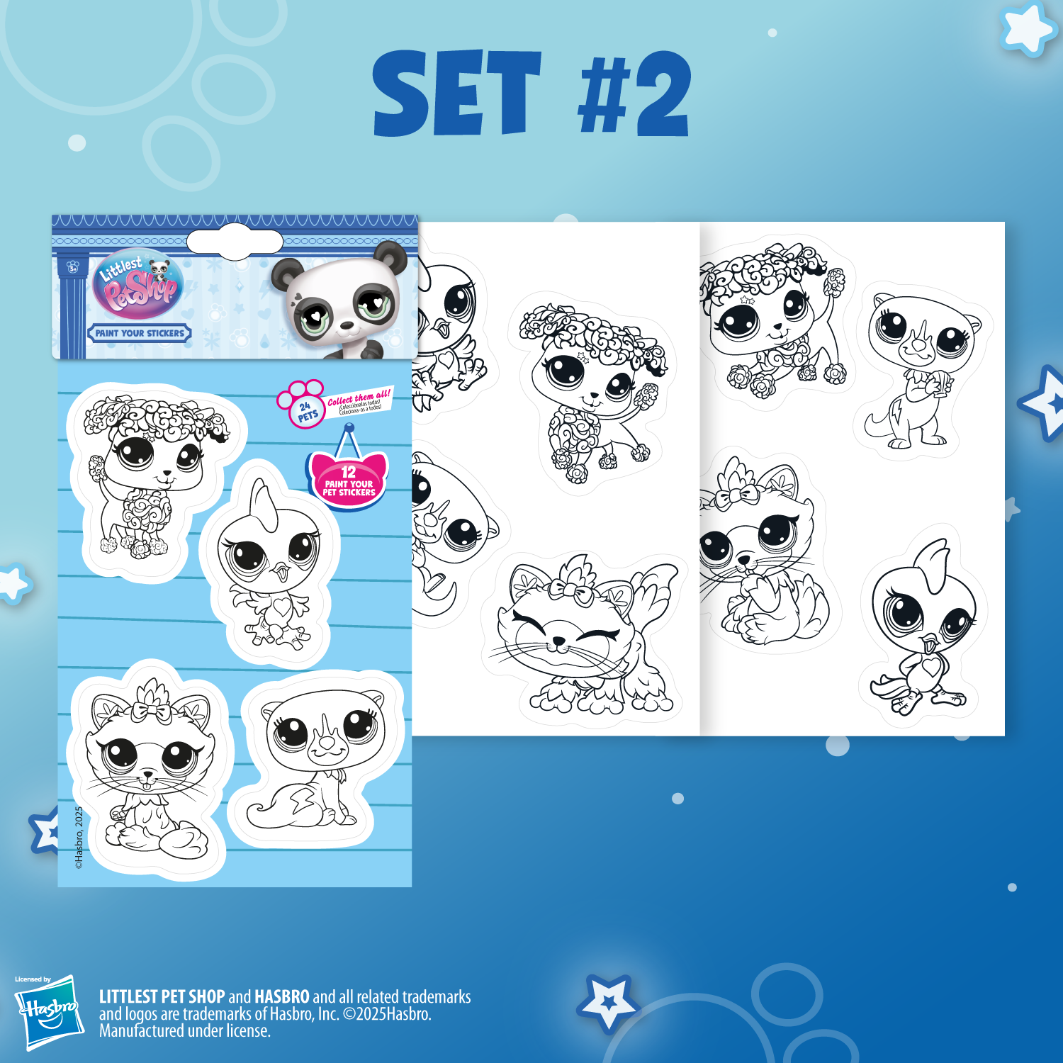 Littlest Pet Shop - Paint Your Stickers