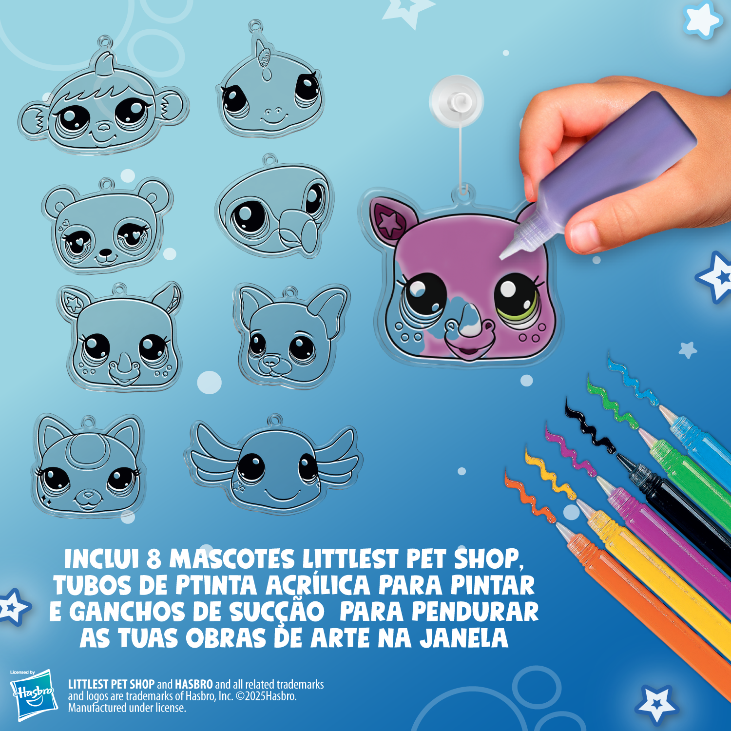 Litttlest Pet Shop - Paint Your Window Art