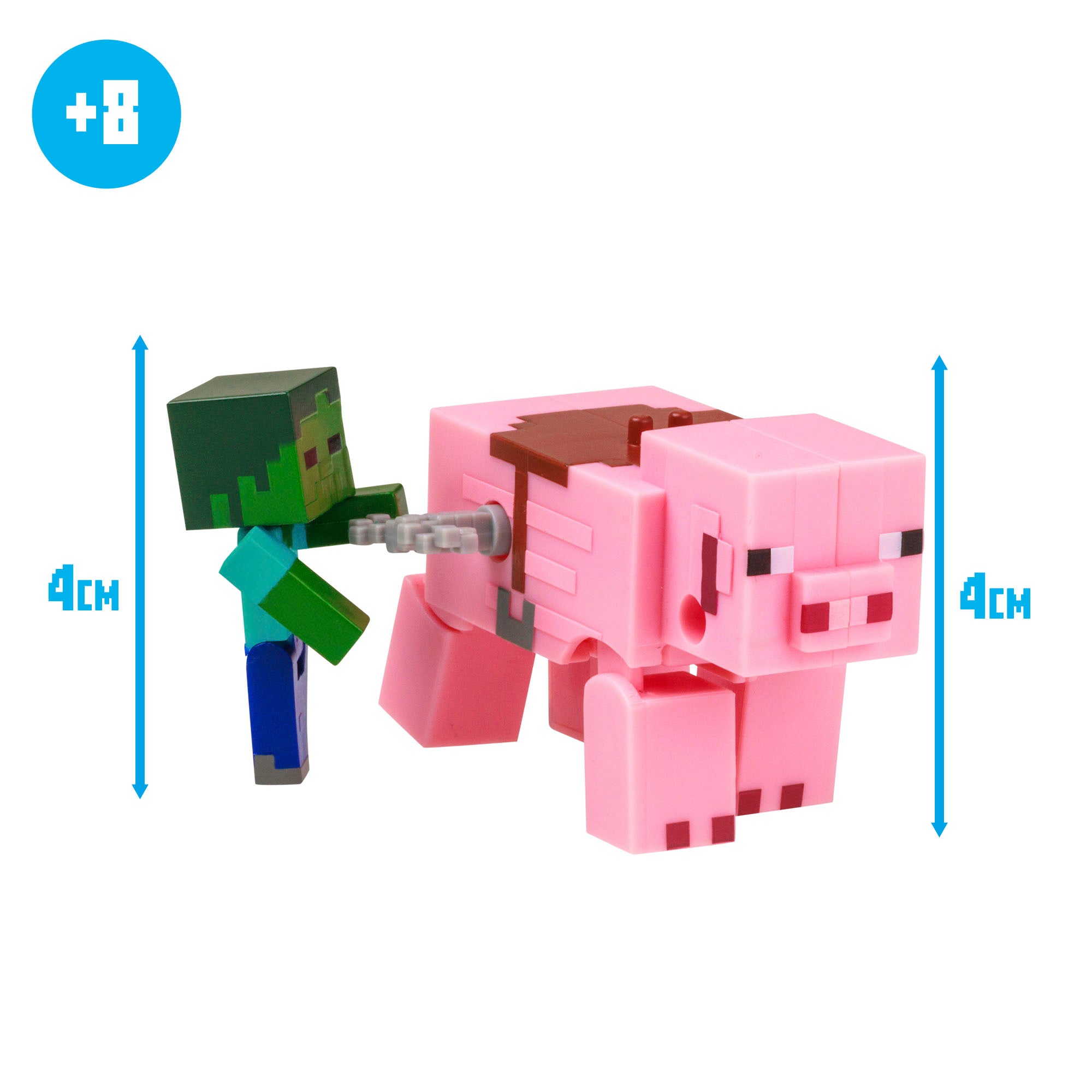Minecraft - Figura e Animal com Movimento