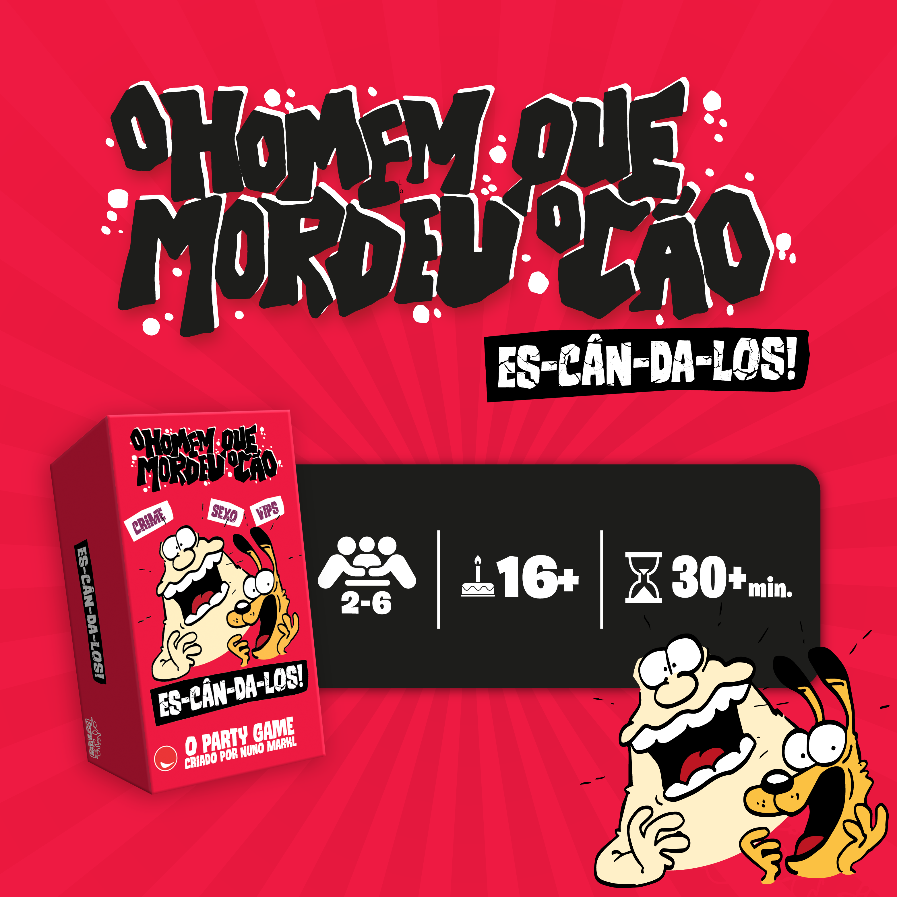 El hombre que mordió al perro - Escándalos - Juegos creativos en vivo
