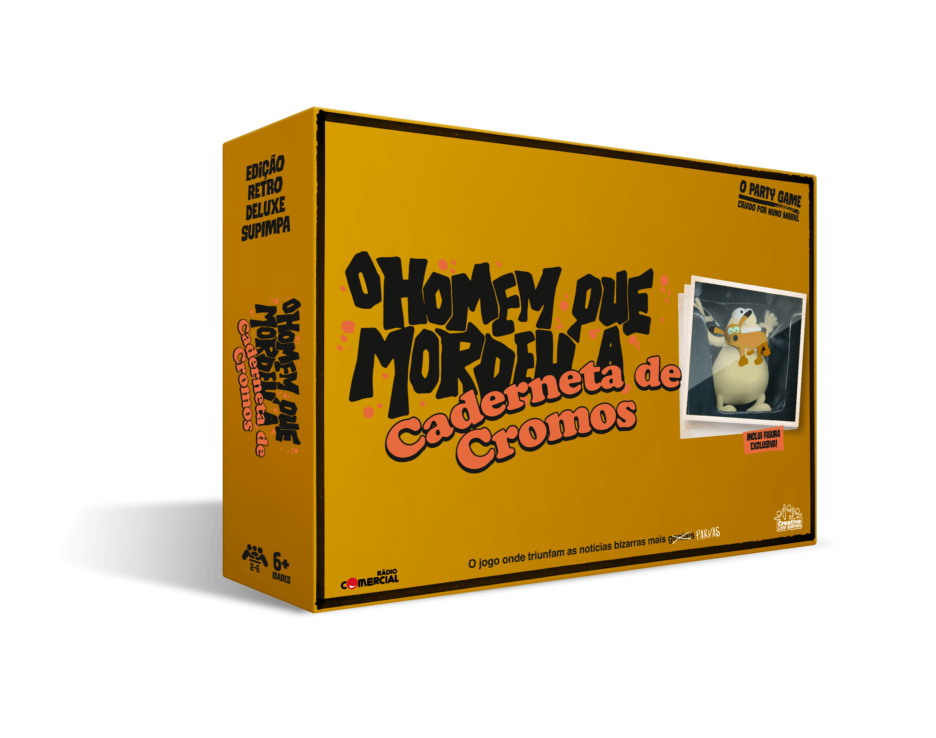 O Homem que Mordeu o Cão - Set Delux - Creative Live Games