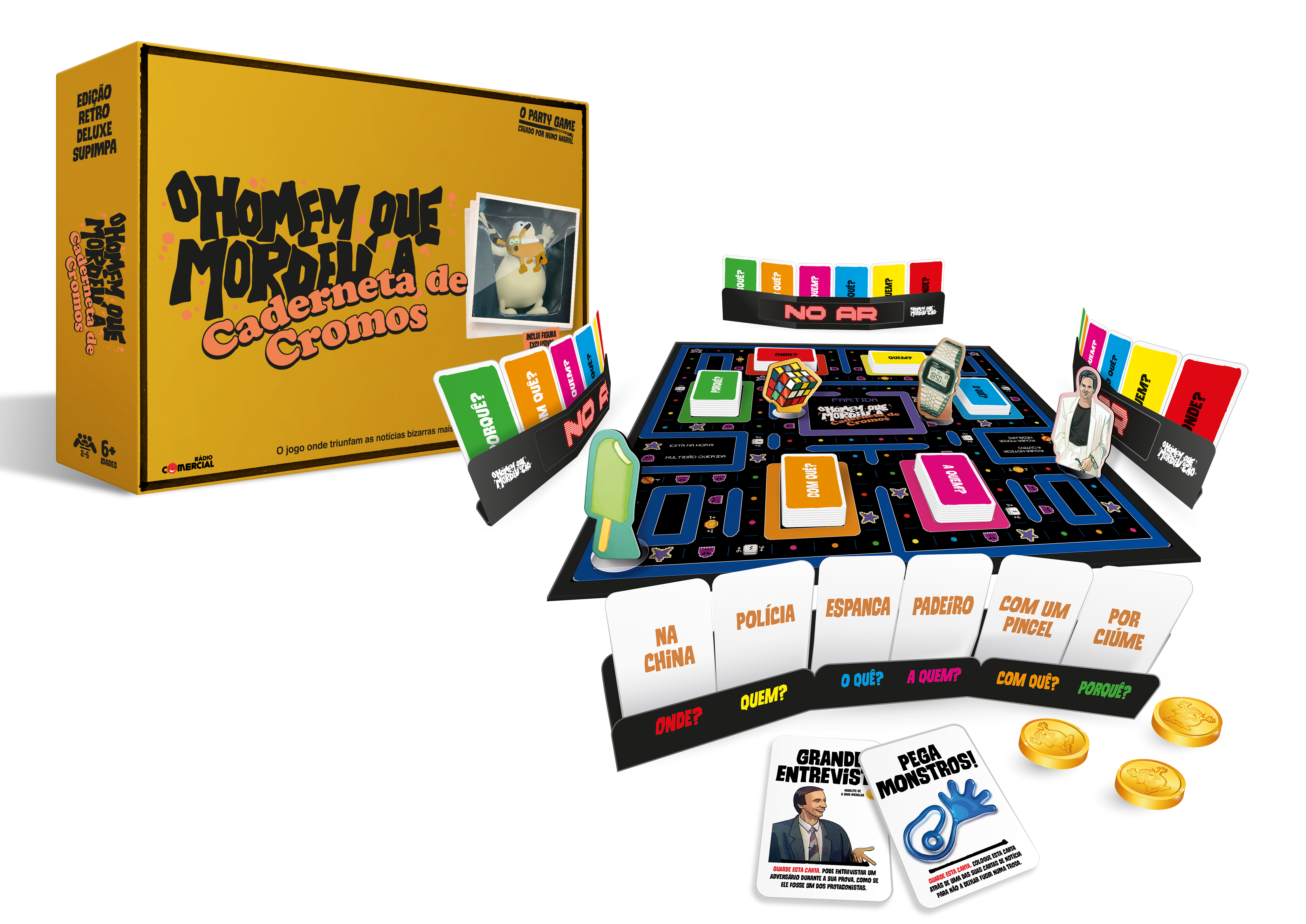 The Man Who Bit the Dog - Deluxe Set - Creative Live Games
