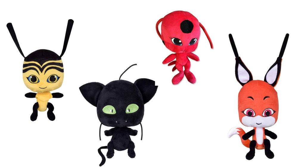 Miraculous Ladybug - Kwami Mon Ami Tikki 24 cm Ladybug Plush Toys for Kids, Super Soft Stuffed Toy with Resin Eyes, High Glitter and Gloss, Detailed Stitching Finishes (Wyncor Miraculous Ladybug - Kwami Mon Ami Tikki 24 cm Ladybug Plush Toys for Kids, Super Soft Stuffed Toy with Resin Eyes, High Glitter and Gloss, Detailed Stitching Finishes (Wyncor