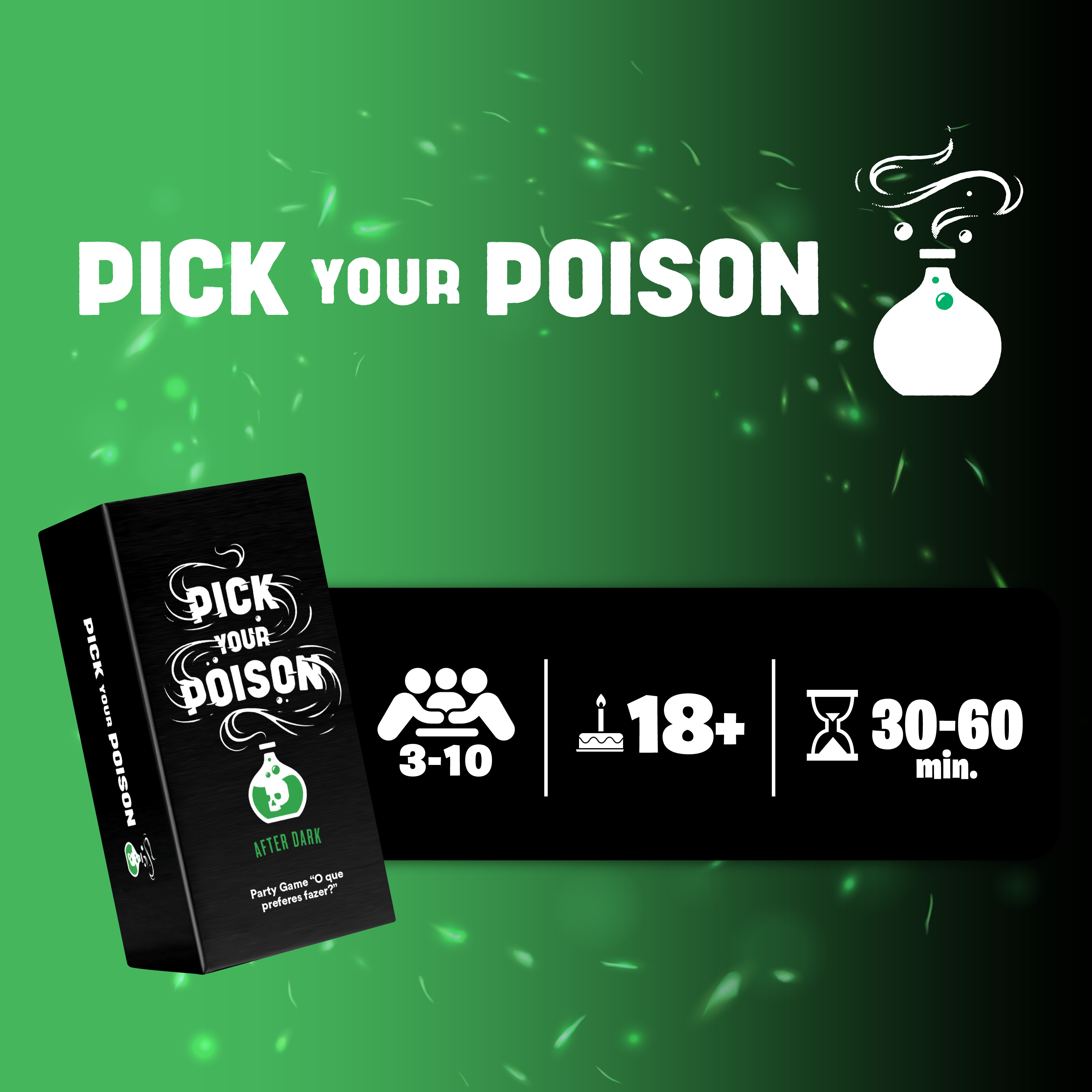 Pick Your Poison – Adult Edition After Dark (Portuguese Version)