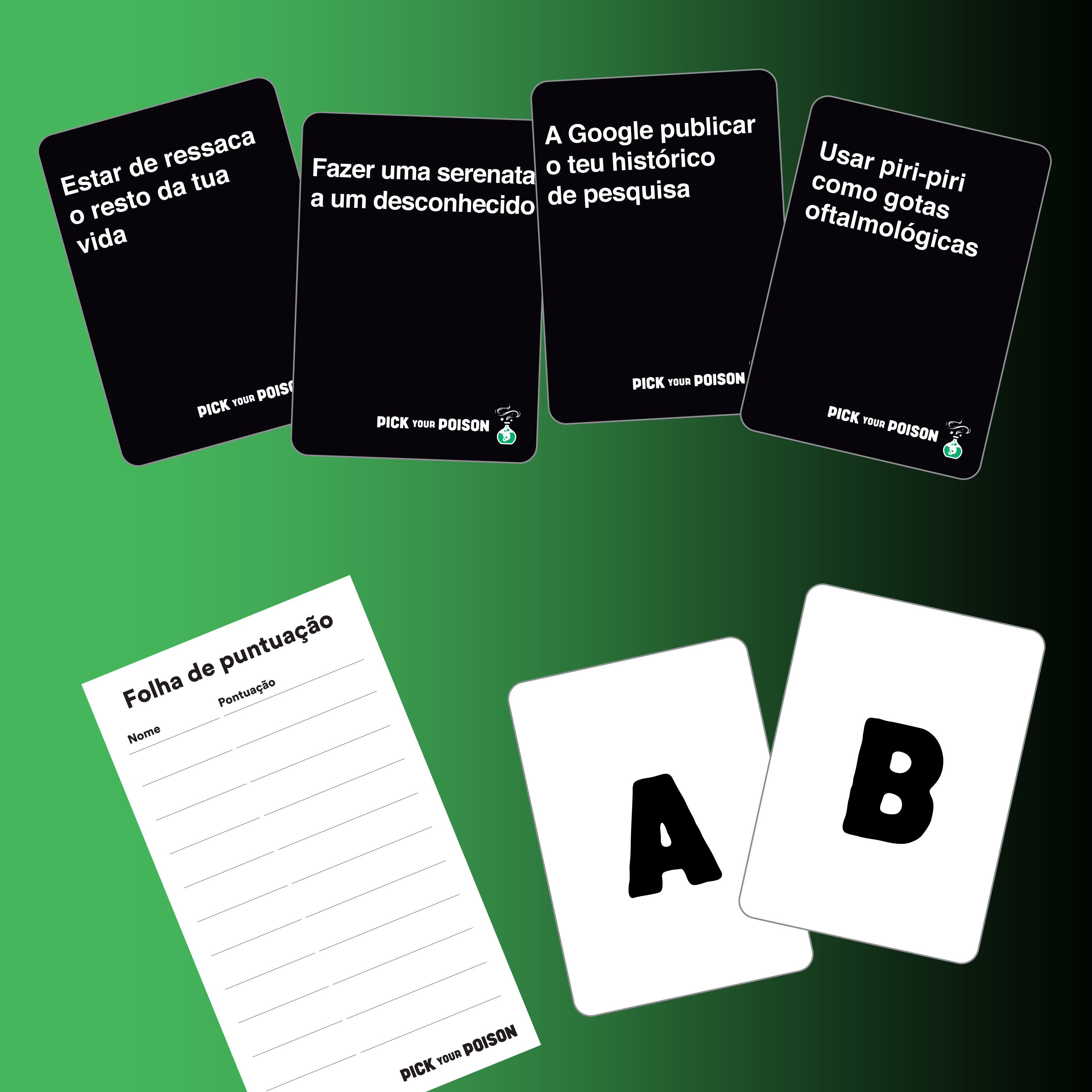 Pick Your Poison – Adult Edition After Dark (Portuguese Version)