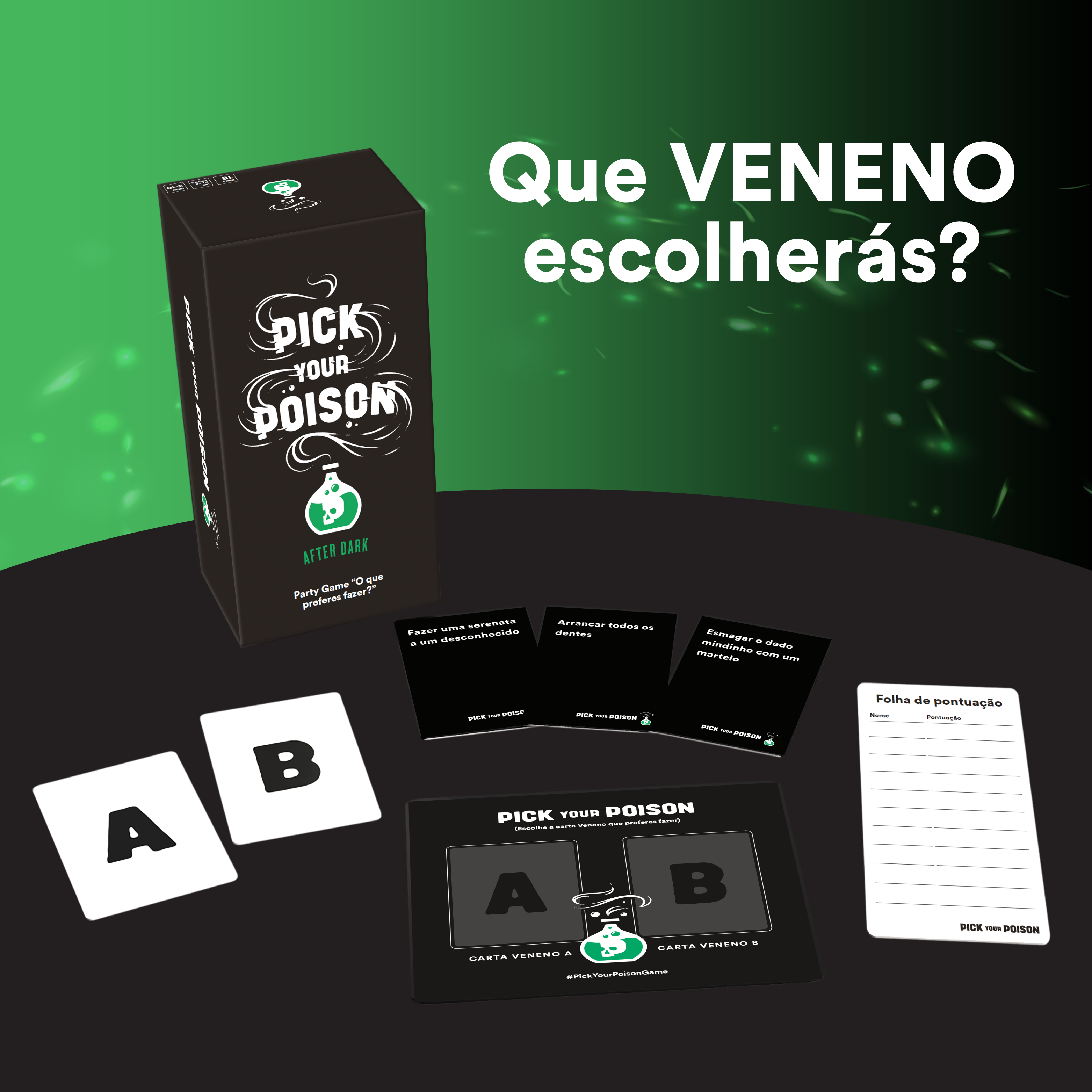 Pick Your Poison – Adult Edition After Dark (Portuguese Version)