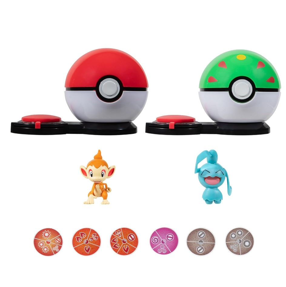 Pokémon Surprise Attack - Chimchar &amp; Wynaut