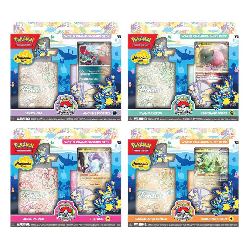 Pokémon - World Champions Decks 2025