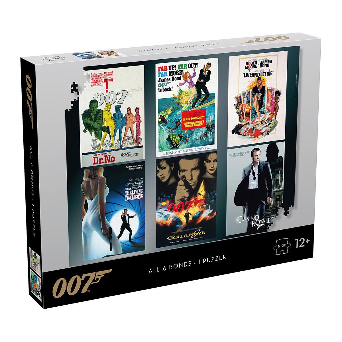 James Bond Actor Debut Jigsaw Puzzle, 1000 pieces