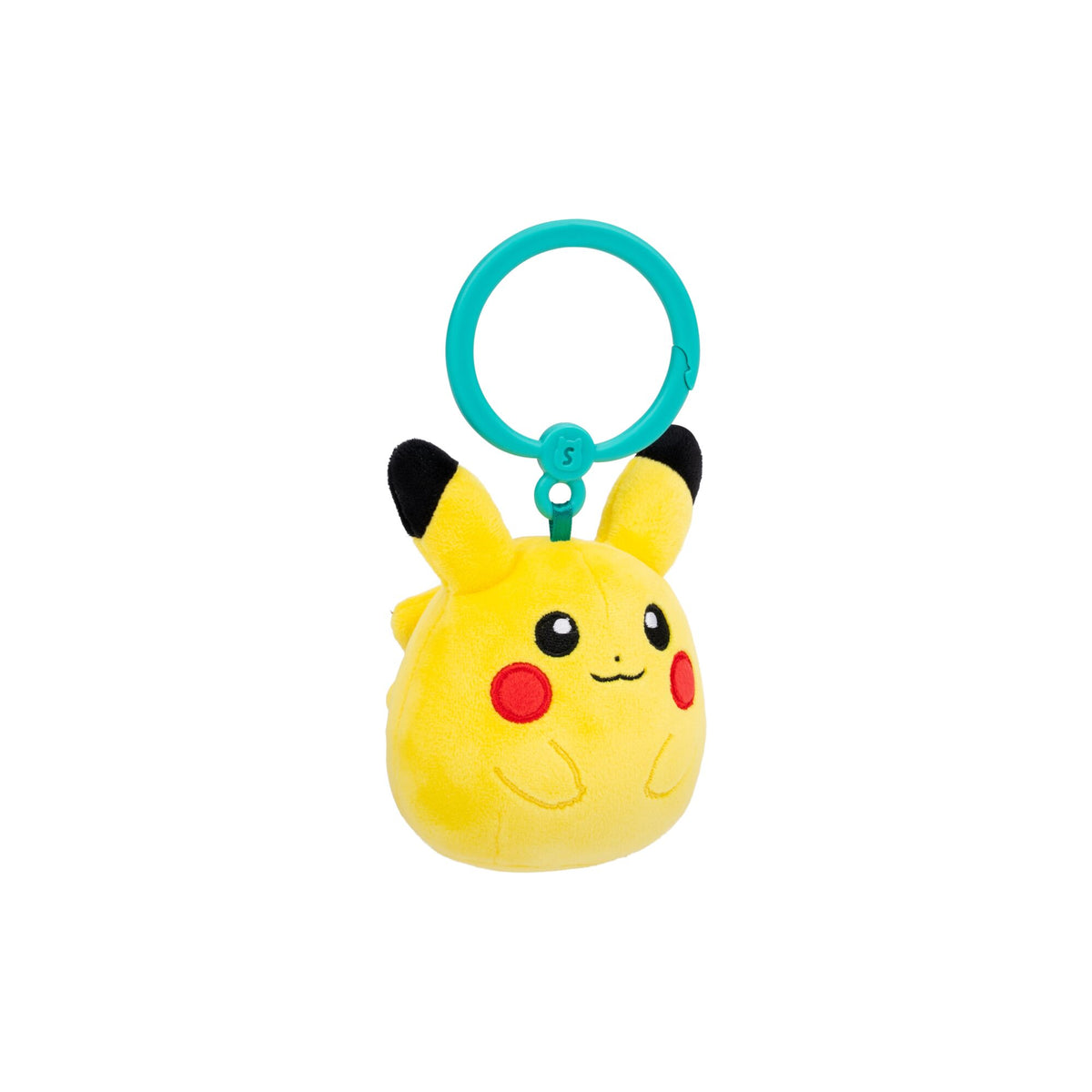 Pokémon Squishmallows – Porta-chaves de Peluche Pikachu de 8 cm