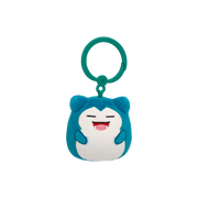 Pokémon Squishmallows – Porta-chaves de Peluche Snorlax de 8 cm