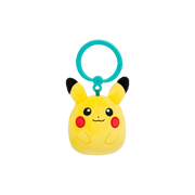 Pokémon Squishmallows – Porta-chaves de Peluche Pikachu de 8 cm