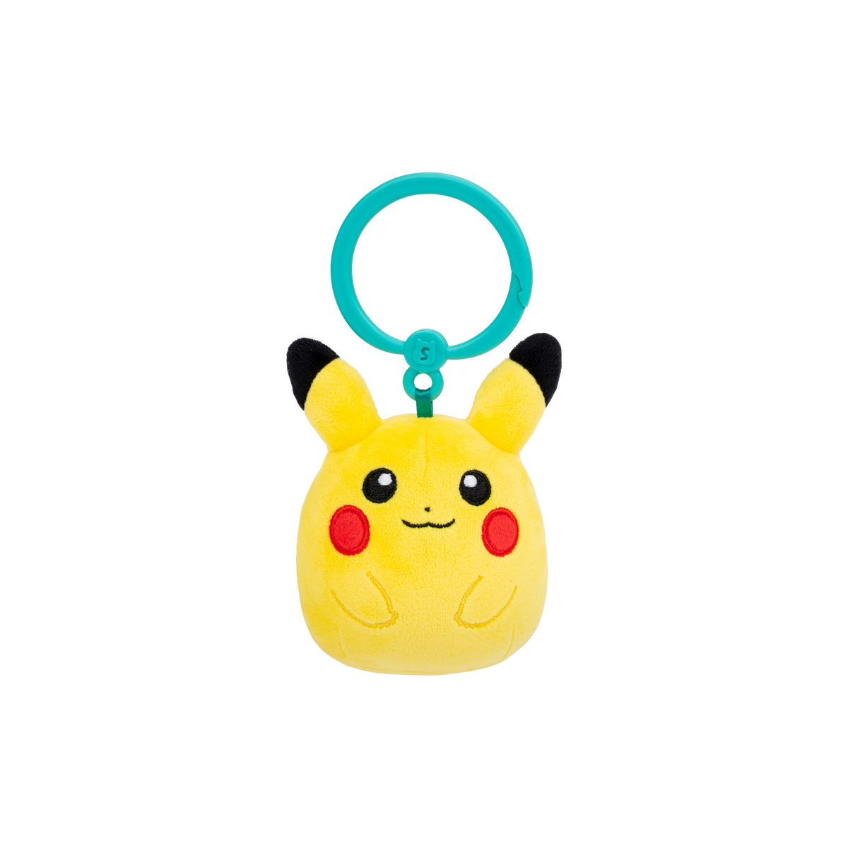 Pokémon Squishmallows – Porta-chaves de Peluche Pikachu de 8 cm