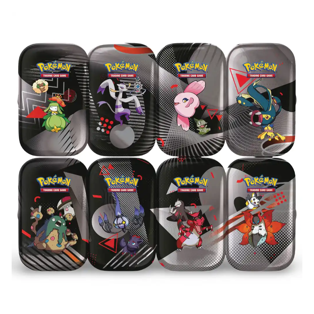 Pokémon Black Bolt & White Flare – Mini Tin – Display de 8