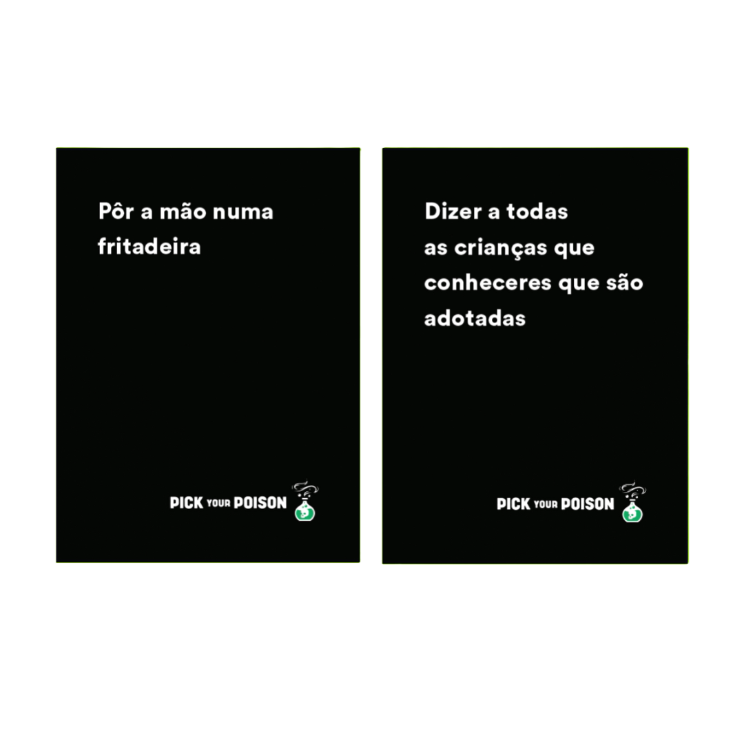 Pick Your Poison – Adult Edition After Dark (Portuguese Version)