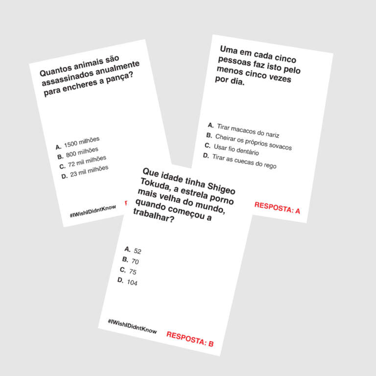 I Wish I Didn't Know (versão PT)