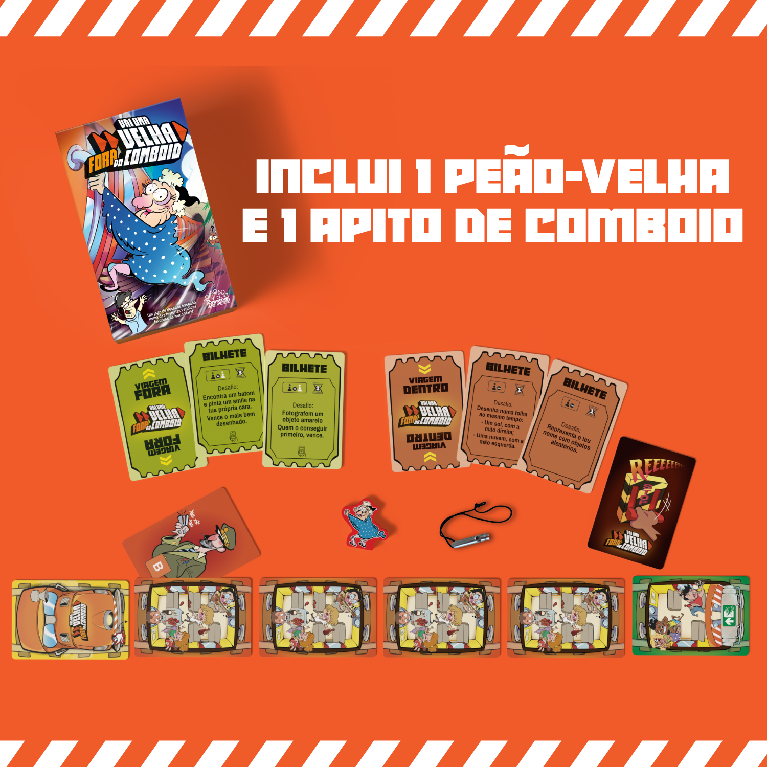 An Old Woman Goes Off the Train - Creative Live Games