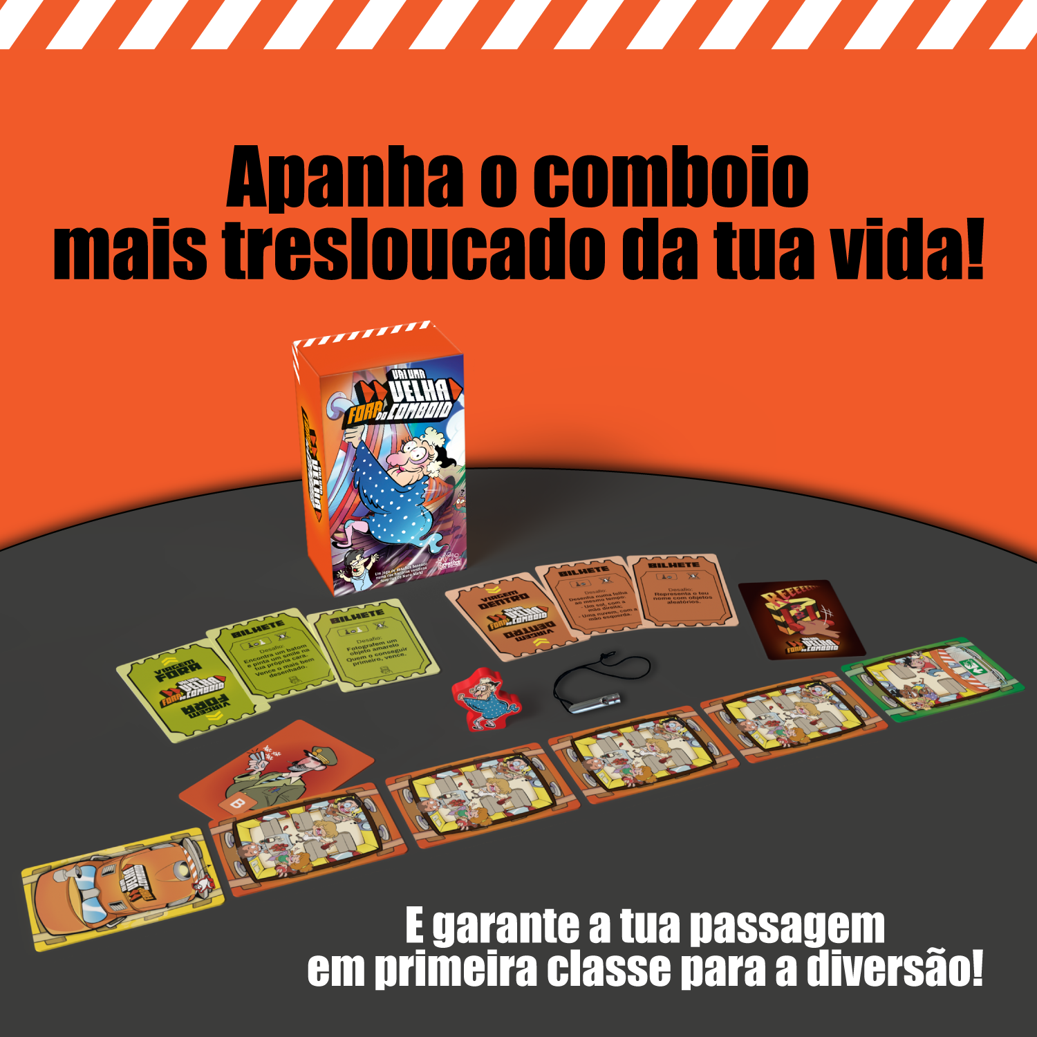 An Old Woman Goes Off the Train - Creative Live Games