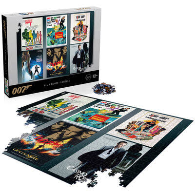 Puzzle James Bond Actor Debut 1000 pcs