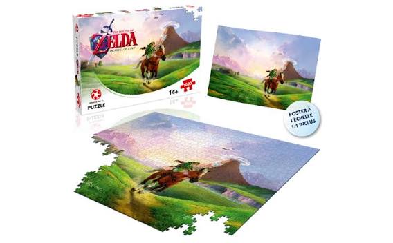 Puzzle - Zelda 1000 piezas