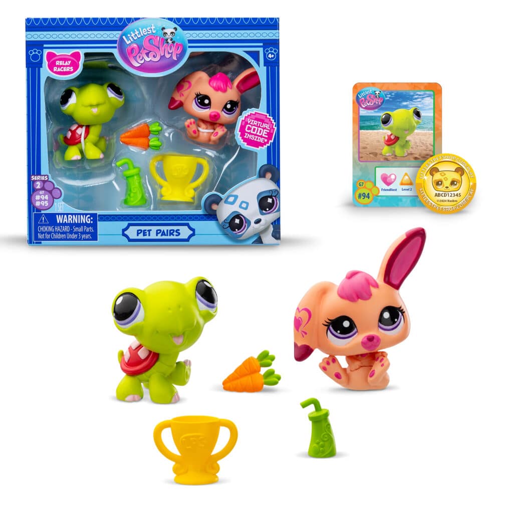 Littlest Pet Shop - Pack de 2 Mascotes - Figuras #94 e #95