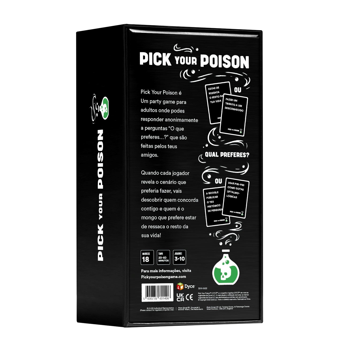 Pick Your Poison – Adult Edition After Dark (Portuguese Version)