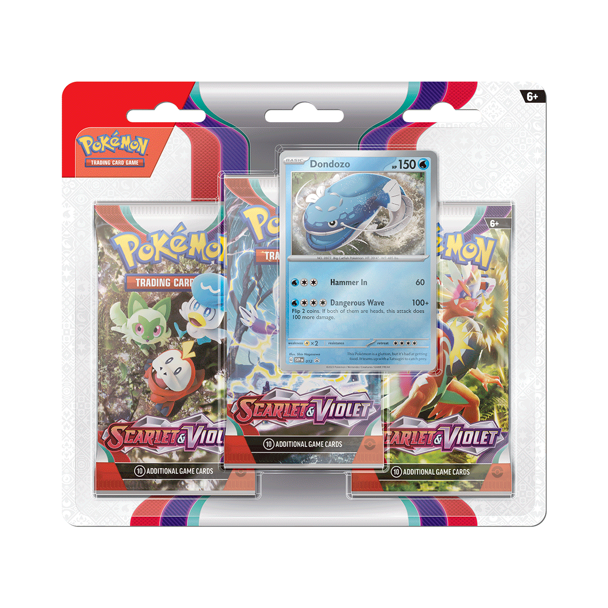 Pokémon 3 Pack - Scarlet & Violet 01 - Image 2