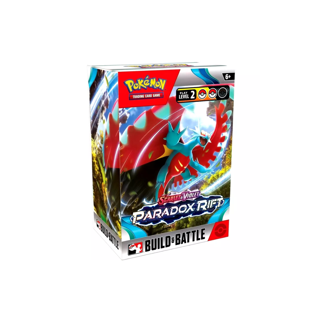 Pokemon Scarlet and Violet Paradox Rift Build and Battle Box Set