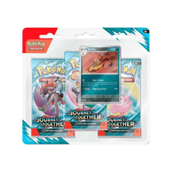 Pokémon TCG: Scarlet & Violet 9 Journey Together 3-Pack - Image 2