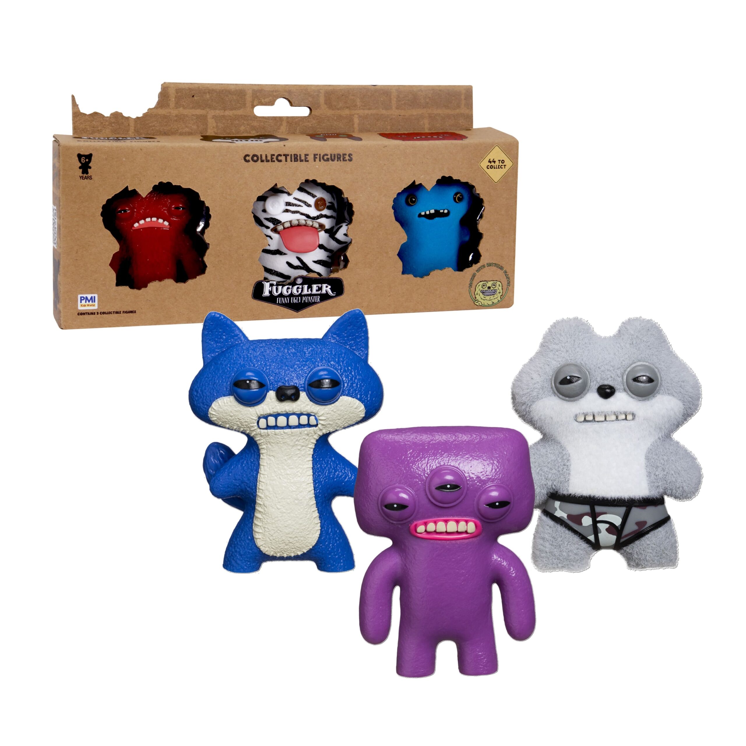 FUGGLER PACK DE 3 FIGURAS