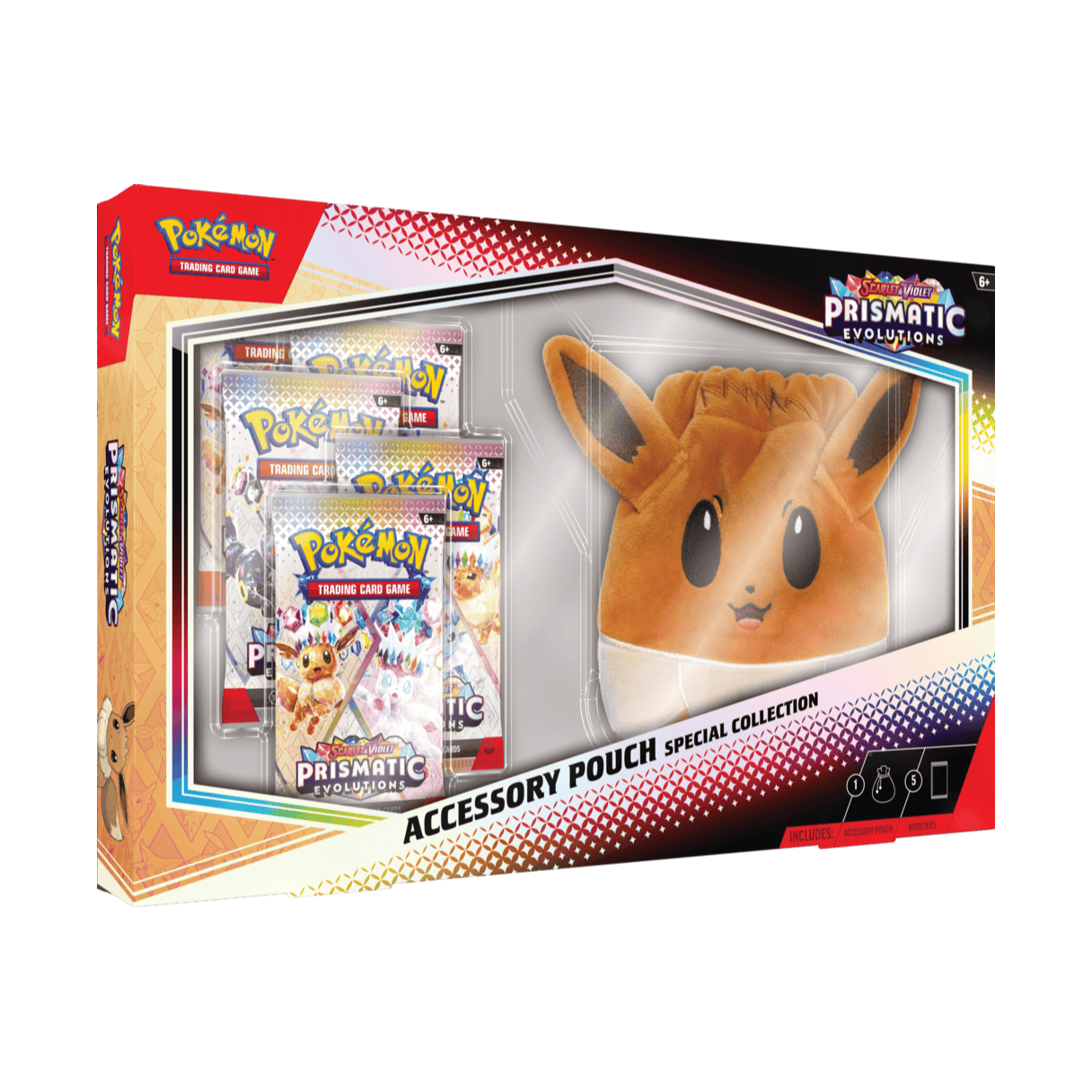 Pokémon TCG: Scarlet and Violet 8.5 Prismatic Evolution - Accessory Pouch Special Collection