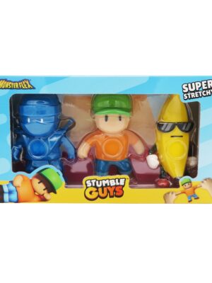 64390005 MONSTERFLEX STUMBLE GUYS PACK DE 3