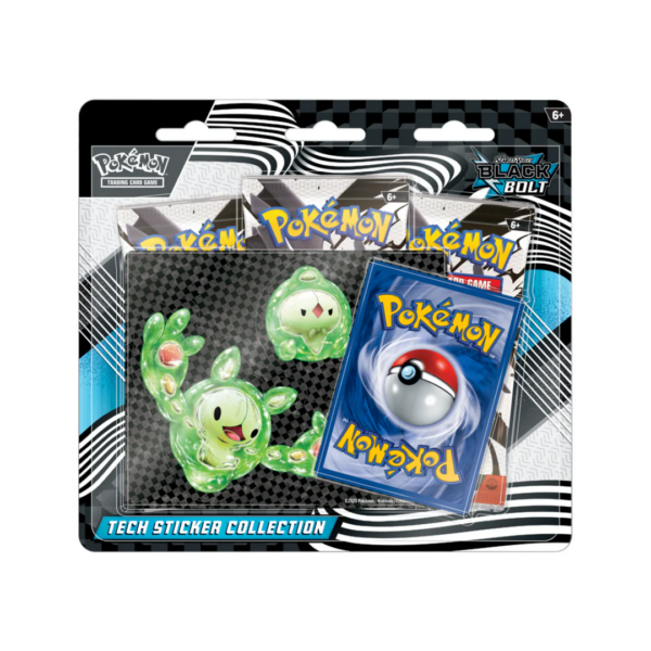 Pokémon TCG: Scarlet and Violet 10.5 Black Bolt - Tech Sticker Collecion
