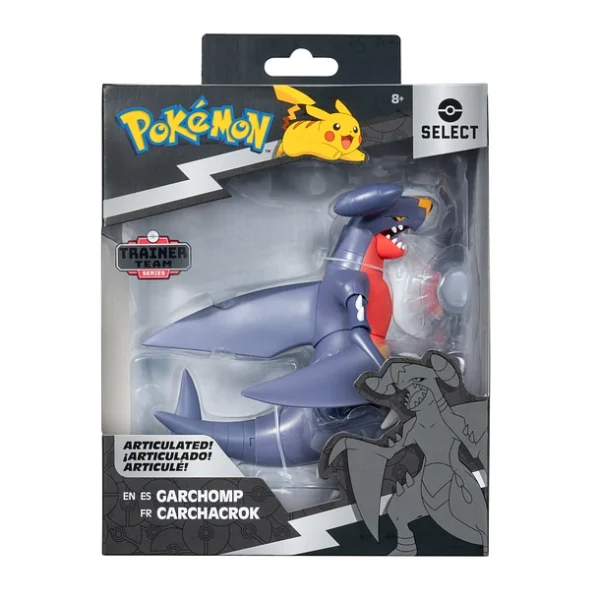 Pokémon Select - Figura Articulada Carchomp