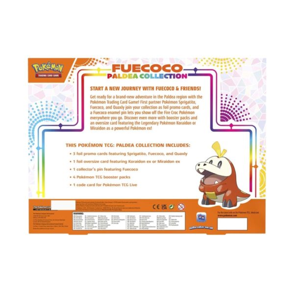 Pokémon TCG: Fuecoco Paldea Collection