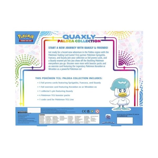 Pokémon TCG: Quaxly Paldea Collection - Image 4