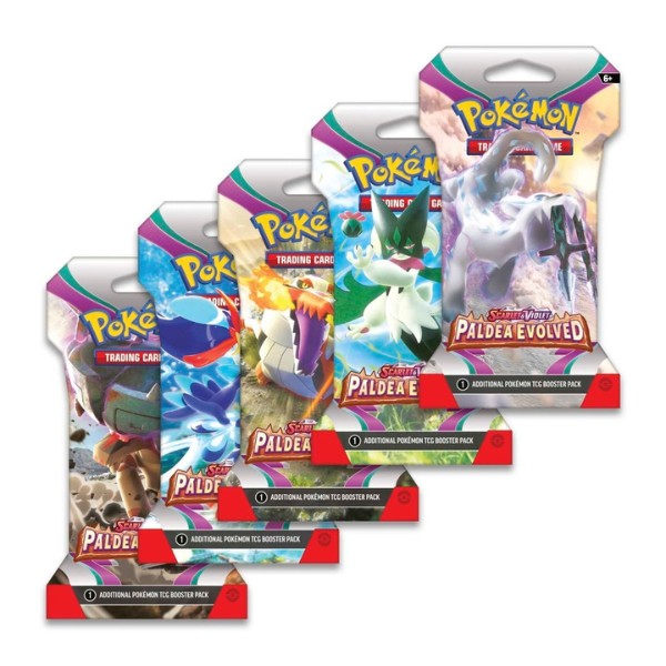 Pokémon Sleeved Booster - Paldea Evolved